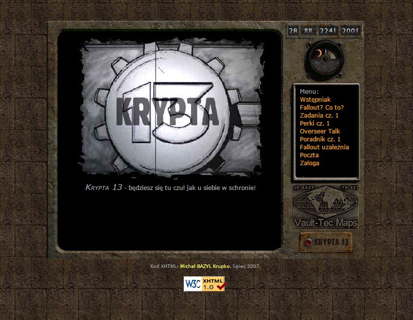 Krypta 13 #001 - czerwiec 2000