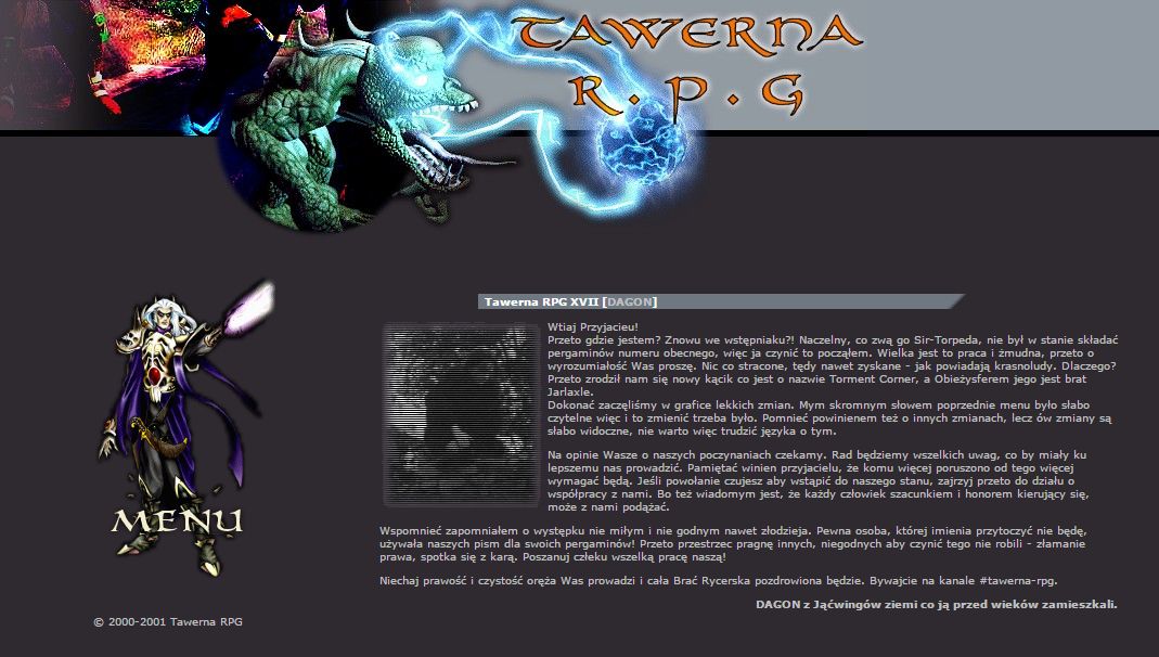 Tawerna RPG #018 - wrzesień 2001