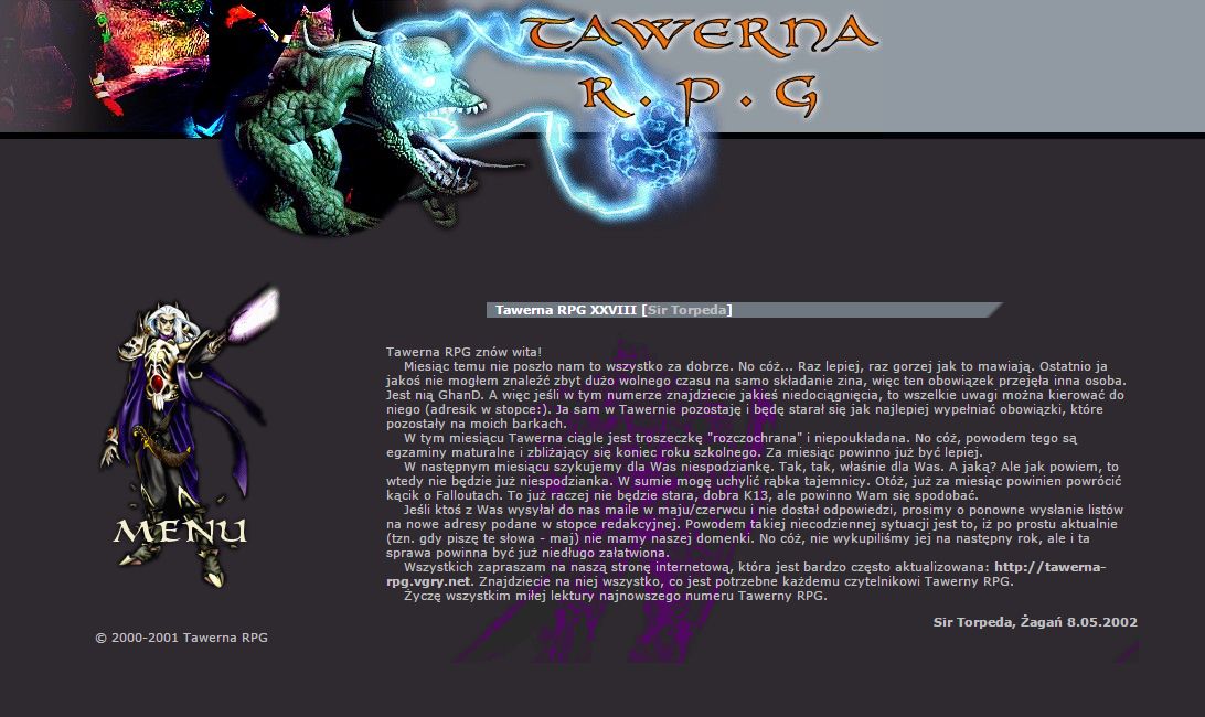 Tawerna RPG #028 - lipiec 2002