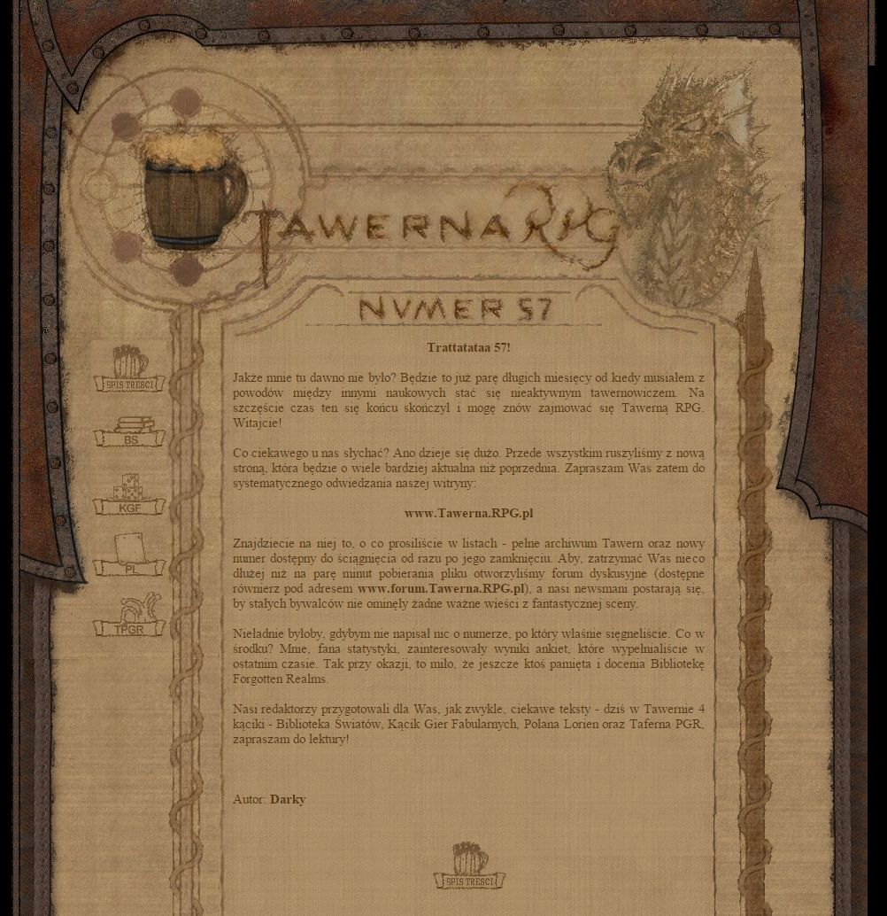 Tawerna RPG #057 - październik 2004