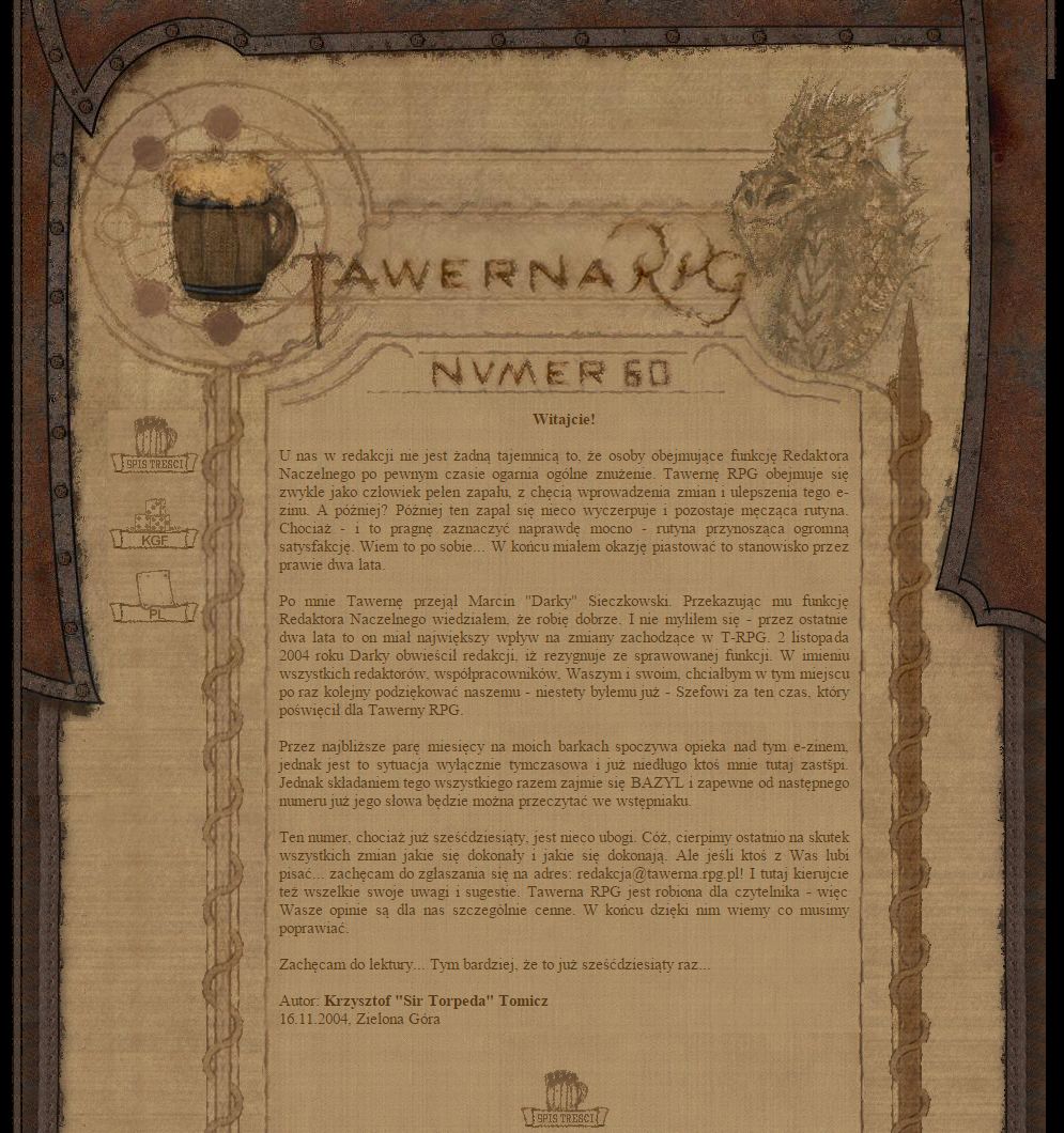 Tawerna RPG #060 - specjalny 2004