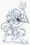 Attacking Werewolf - Flash